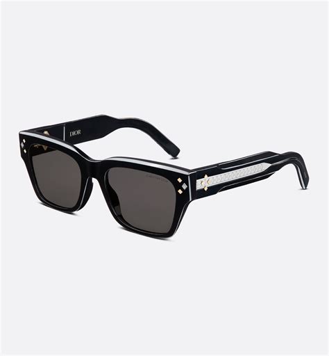 dior 3059 frame|CD Diamond S2I Black Rectangular Sunglasses .